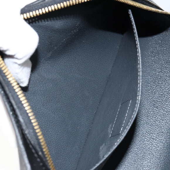 LOUIS VUITTON Epi Dauphine GM Cosmetic Pouch Black M48432 LV Auth 147254