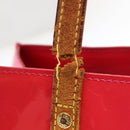 LOUIS VUITTON Monogram Vernis Reade PM Bag Fuchsia Pink M91221 LV Auth 147256-9