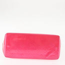 LOUIS VUITTON Monogram Vernis Reade PM Bag Fuchsia Pink M91221 LV Auth 147256-5