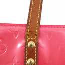 LOUIS VUITTON Monogram Vernis Reade PM Bag Fuchsia Pink M91221 LV Auth 147256-8