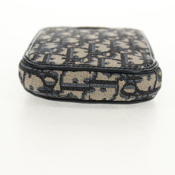 Christian Dior Trotter Canvas Dior 30 Montaigne Chain Pouch Navy Auth 147260M