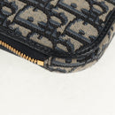 Christian Dior Trotter Canvas Dior 30 Montaigne Chain Pouch Navy Auth 147260M-17