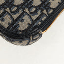 Christian Dior Trotter Canvas Dior 30 Montaigne Chain Pouch Navy Auth 147260A-18