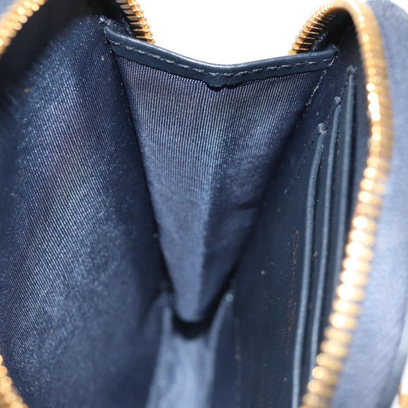 Christian Dior Trotter Canvas Dior 30 Montaigne Chain Pouch Navy Auth 147260A