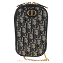 Christian Dior Trotter Canvas Dior 30 Montaigne Chain Pouch Navy Auth 147260M-13