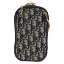 Christian Dior Trotter Canvas Dior 30 Montaigne Chain Pouch Navy Auth 147260M-2