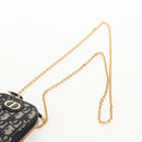 Christian Dior Trotter Canvas Dior 30 Montaigne Chain Pouch Navy Auth 147260M-14