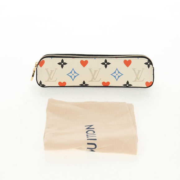 LOUIS VUITTON Monogram Game On Trousse Elizabeth Pen Case GI0585 LV Auth 147261SAM