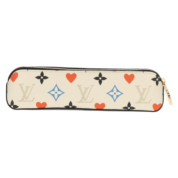 LOUIS VUITTON Monogram Game On Trousse Elizabeth Pen Case GI0585 LV Auth 147261SAM