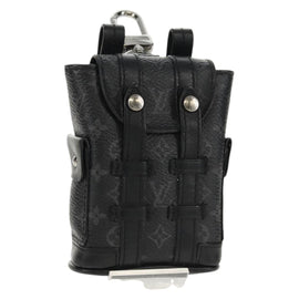 LOUIS VUITTON Monogram Eclipse Bijoux Sac Mini Christopher M77166 Auth 147262M