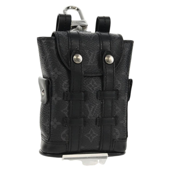 LOUIS VUITTON Monogram Eclipse Bijoux Sac Mini Christopher M77166 Auth 147262M