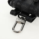 LOUIS VUITTON Monogram Eclipse Bijoux Sac Mini Christopher M77166 Auth 147262M-12