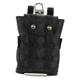 LOUIS VUITTON Monogram Eclipse Bijoux Sac Mini Christopher M77166 Auth 147262M - 0