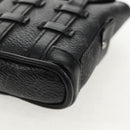 LOUIS VUITTON Monogram Eclipse Bijoux Sac Mini Christopher M77166 Auth 147262M-9