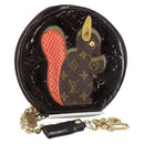 LOUIS VUITTON Vernis Porte Monnaie Ecruil Coin Purse Amarante M91386 Auth 147263-1