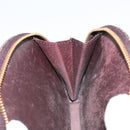 LOUIS VUITTON Vernis Porte Monnaie Ecruil Coin Purse Amarante M91386 Auth 147263-17