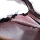 LOUIS VUITTON Vernis Porte Monnaie Ecruil Coin Purse Amarante M91386 Auth 147263-12