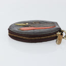 LOUIS VUITTON Vernis Porte Monnaie Ecruil Coin Purse Amarante M91386 Auth 147263-4