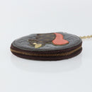 LOUIS VUITTON Vernis Porte Monnaie Ecruil Coin Purse Amarante M91386 Auth 147263-5