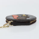 LOUIS VUITTON Vernis Porte Monnaie Ecruil Coin Purse Amarante M91386 Auth 147263-6
