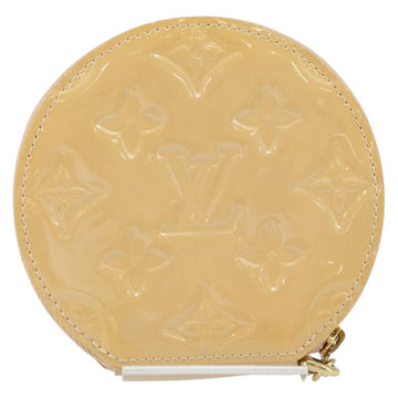 LOUIS VUITTON Vernis Porte Monnaie Oiseaux Rose flow Lantern M91388 Auth 147264 - 0