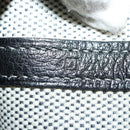 HERMES Garden Party Pouch Canvas Gray Silver Auth 147267SM-20