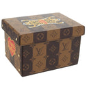 LOUIS VUITTON Monogram Stripe LVxNIGO Monogram Box Trunk LV Auth 147268SM-1