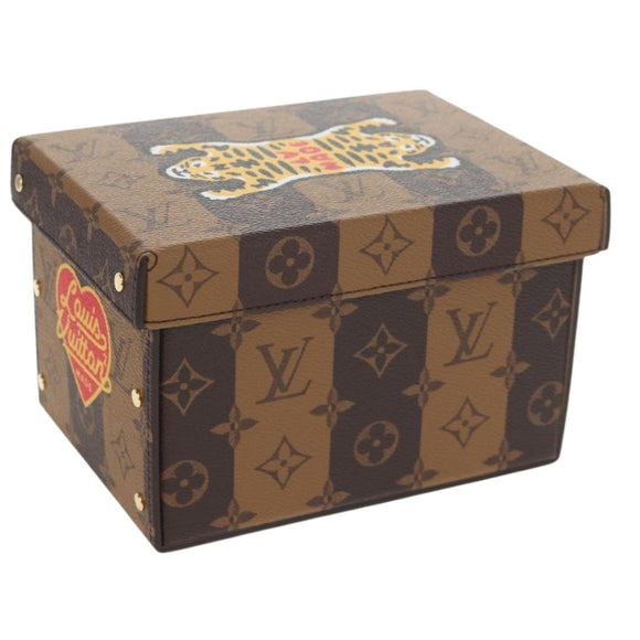 LOUIS VUITTON Monogram Stripe LVxNIGO Monogram Box Trunk LV Auth 147268SM