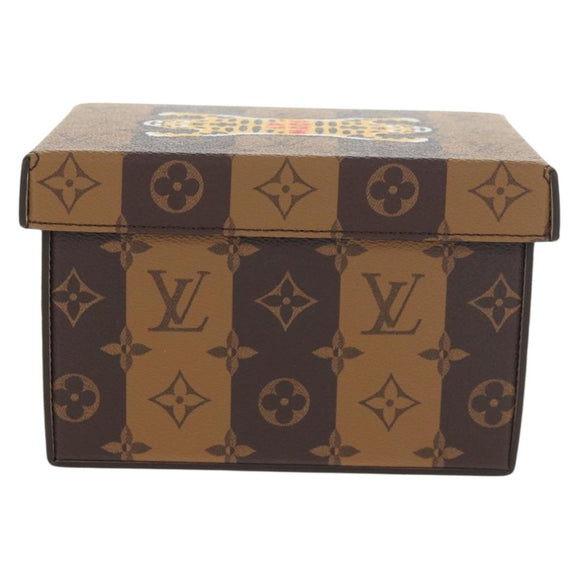 LOUIS VUITTON Monogram Stripe LVxNIGO Monogram Box Trunk LV Auth 147268SM