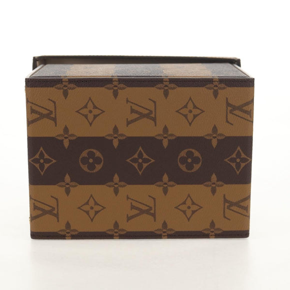 LOUIS VUITTON Monogram Stripe LVxNIGO Monogram Box Trunk LV Auth 147268SM
