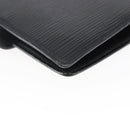 LOUIS VUITTON Epi Agenda PM Day Planner Cover Black R20052 LV Auth 147269-16