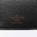 LOUIS VUITTON Epi Agenda PM Day Planner Cover Black R20052 LV Auth 147269-17