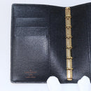 LOUIS VUITTON Epi Agenda PM Day Planner Cover Black R20052 LV Auth 147269-18
