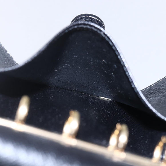 LOUIS VUITTON Epi Agenda PM Day Planner Cover Black R20052 LV Auth 147269