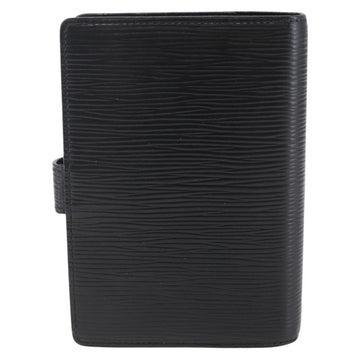 LOUIS VUITTON Epi Agenda PM Day Planner Cover Black R20052 LV Auth 147269 - 0