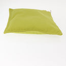 HERMES Bora Bora Pouch Canvas 3 Set Green Silver Auth 147270-4