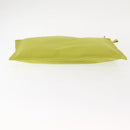 HERMES Bora Bora Pouch Canvas 3 Set Green Silver Auth 147270-6