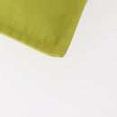 HERMES Bora Bora Pouch Canvas 3 Set Green Silver Auth 147270-7