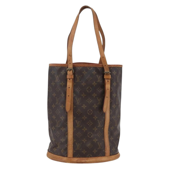 LOUIS VUITTON Monogram Bucket GM Shoulder Bag M42236 LV Auth 147272