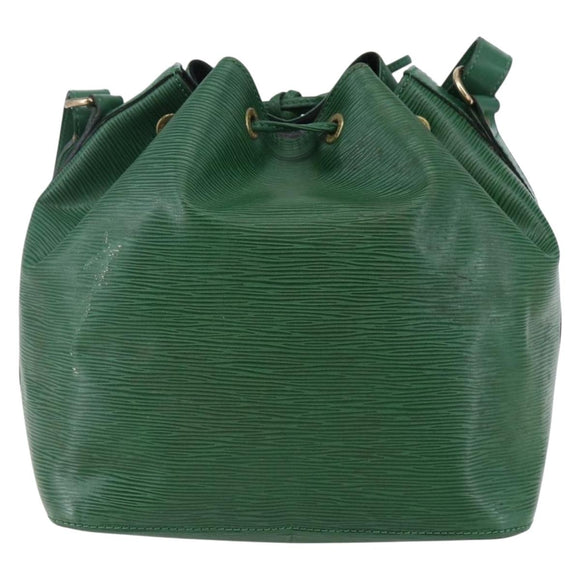 LOUIS VUITTON Epi Petit Noe Shoulder Bag Green M44104 LV Auth 147274