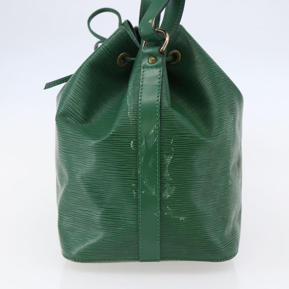LOUIS VUITTON Epi Petit Noe Shoulder Bag Green M44104 LV Auth 147274