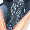 Salvatore Ferragamo Vala Shoulder Bag Leather 2 Set Brown Navy Auth 147275-17