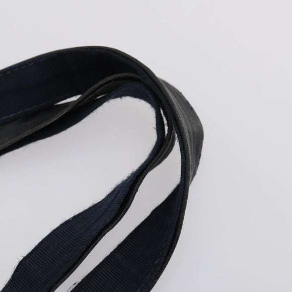 Salvatore Ferragamo Vala Shoulder Bag Leather 2 Set Brown Navy Auth 147275