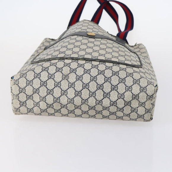 GUCCI Burberry PRADA Tote Bag PVC Nylon 3 Set Navy Beige Auth 147276