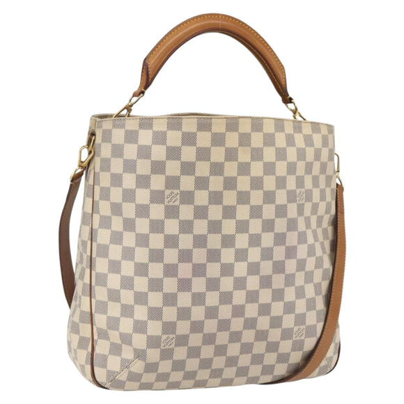LOUIS VUITTON Damier Azur Sophie Shoulder Bag 2way N41216 LV Auth 147285A