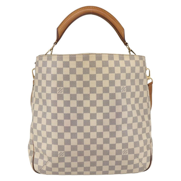 LOUIS VUITTON Damier Azur Sophie Shoulder Bag 2way N41216 LV Auth 147285A