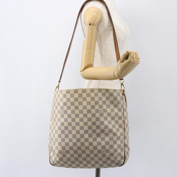 LOUIS VUITTON Damier Azur Sophie Shoulder Bag 2way N41216 LV Auth 147285A