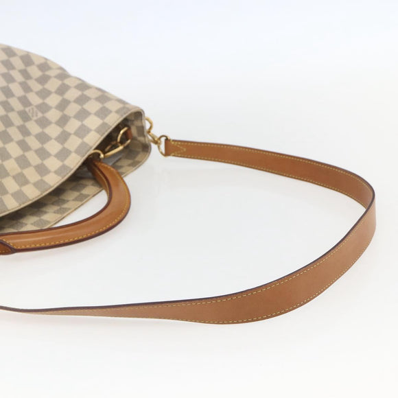 LOUIS VUITTON Damier Azur Sophie Shoulder Bag 2way N41216 LV Auth 147285A