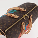 LOUIS VUITTON Yayoi Kusama Keepall Bandouliere 45 Bag M46441 LV Auth 147286SM-8