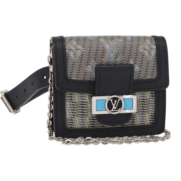 LOUIS VUITTON Monogram LV Pop Daufine MINI Bag Blue M55454 LV Auth 147287SAM